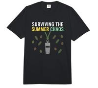 Survivre au Camp du Chaos d'été Comfort Colors Adult Heavyweight T-Shirt