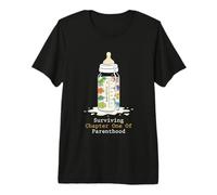 Survivre au Premier chapitre de la parentalité : Parents d'un an T-Shirt Haut de Gamme