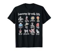 Survivre avec la sensibilisation à l'EDS Syndrome d'Ehlers Danlos T-Shirt
