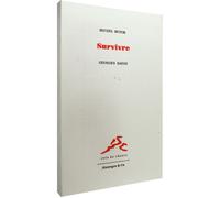 Survivre - Michel Butor - Aencrages & Co - broché - Poésie