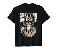 Survivre purement Hors de malgré la Grenouille T-Shirt