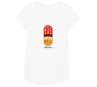 Survivre purement par dépit : Art Quotidien des pilules vitaminées T-Shirt, Fille, Blanc, M