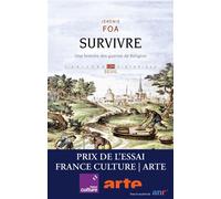 Survivre Une histoire des guerres de Religion - Jérémie Foa - Seuil - broché - Essai