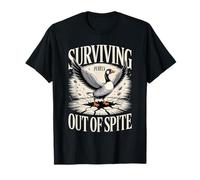 Survivre Uniquement grâce à Funny Goose T-Shirt