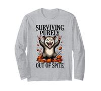 Survivre Uniquement par dépit, drôle et Sarcastique d'Opossum Manche Longue