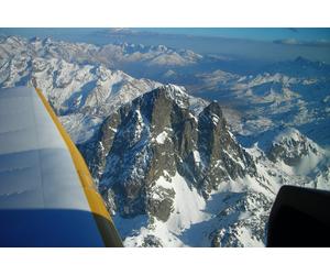 Survol des Pyrénées en avion privé - Coavionnage