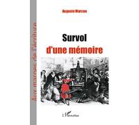 Survol d'une mémoire - Auguste Marcon - L'harmattan - broché - Livre