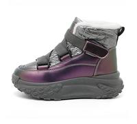 Surwin Bottes Hiver Femme Classic, Femme Bottines Chaussure Chaud Botte Courte Confortable Casual Chaussures Extérieur Antidérapant pour Randonnée Ville Neige 35-40 (ZY0023 gris,37)