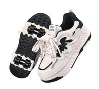 Surwin Chaussures roulettes Enfant, Quatre Roues Chaussures de Skateboard Fille Garçon avec Roues Arrière Rétractables, Nœud Papillon Basket à roulettes Sneakers Roller (Noir,37)