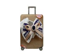 Surwin Elastique Housse de Valise Luggage Cover, Impression 3D Protéger Étui avec Fermeture Éclair, Lavable Réutilisable Anti-Rayures Bagages Voyage Couvre (Arc de Mode 1,M (22-24 Pouces))