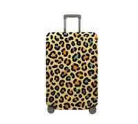 Surwin Elastique Housse de Valise Luggage Cover (Imprimé léopard 1,M (22-24 pouces))