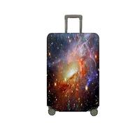 Surwin Elastique Housse de Valise Luggage Cover, Interstellaire Modèle 3D Protéger Étui avec Fermeture Éclair, Lavable Réutilisable Anti-Rayures Bagages Voyage Couvre (Univers 1,M (22-24 Pouces))