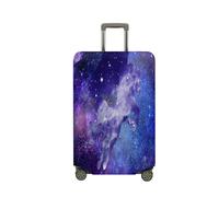 Surwin Elastique Housse de Valise Luggage Cover, Interstellaire Modèle 3D Protéger Étui avec Fermeture Éclair, Lavable Réutilisable Anti-Rayures Bagages Voyage Couvre (Univers 5,M (22-24 Pouces))