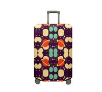 Surwin Elastique Housse de Valise Luggage Cover (Motif de planète 1,M (22-24 pouces))