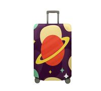 Surwin Elastique Housse de Valise Luggage Cover (Planètes cosmiques 1,M (22-24 pouces))