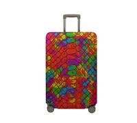 Surwin Elastique Housse de Valise Luggage Cover (Texture d'écaille 1,M (22-24 pouces))