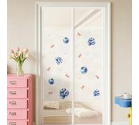 Surwin Moustiquaire Porte Fenetre Magnetique (Myrtilles,W90xL215cm)