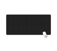 Surwin Tapis de Souris Gamer avec Bords Surpiqués et Base en Caoutchouc Antidérapante, Grand sous Main Bureau pour Clavier et Souris Mouse Pad pour Gaming (400x900mm,Dame Noire 2)
