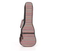 Surwin Ukulélé 23/26 Pouces, Housse pour Ukulélé Etui Ukulélé Sac Ukulélé Rembourré avec Sangle Réglable pour Soprano/Concert (26 Pouces,Bohemia 3)