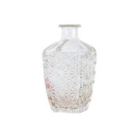 Surwin Vase en Verre, Vases Decoratifs Moderne pour Intérieur & Mariage Vase en Verre Transparent pour Décoration Table à Dîner, Bureau Intérieur, Salle de Réunion, Noël (Conique L)