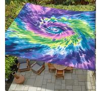 Surwin Voile d'Ombrage Exterieur Rectangulaire, Toile Ombrage Exterieur Imperméable Bohème 3D, Toile d'Ombrage avec Protection UV Respirant pour Patio Plage Jardin (Style 3,200x240cm)