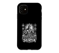 Surya Eye of The Sun Vedic Hindou Sun God Coque pour iPhone 11