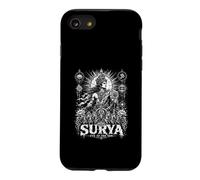 Surya Eye of The Sun Vedic Hindou Sun God Coque pour iPhone SE (2020) / 7/8
