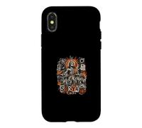 Surya Vedic Sun God Hindou Solar Deity Mythologie Coque pour iPhone X/XS