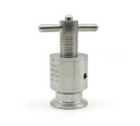 SUS 304 Class adjustable Pressure valve 0.5-5 bar, 1.5 "three-clip OD 50.5mm exhaust valve