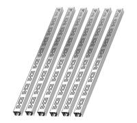 SUS Channel Drain and Grate Kit(1 2/5x1 1/5inch 6 Pcs)