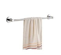 SUS304 Double barre porte-serviettes murale adhésive en acier inoxydable 30 cm Simple couche pour le rangement et l'organisation de la salle de bain Design durable et résistant à la rouille