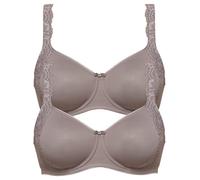 Susa London Lot de 2 Soutien-gorge Minimiseur à Armature 8013 90-120 B-G