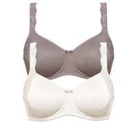 Susa London Lot de 2 Soutien-gorge Minimiseur à Armature 8013 90-120 B-G