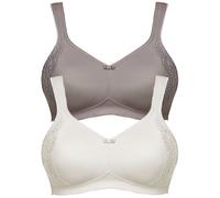 Susa London Lot de 2 Soutien-gorge Minimiseur sans Armature 8014 90-120 B-G