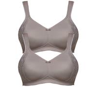 Susa London Lot de 2 Soutien-gorge Minimiseur sans Armature 8014 90-120 B-G