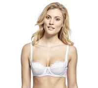 Susa Oktoberfest Soutien-gorge Balconnet à Armatures Coqué 8864 Noir Blanc