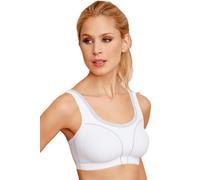 Susa Soutien-gorge de Sports sans Armature Fort Impact Grande Taille 7897 Blanc