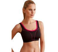 Susa 7897 - sports Bra - Femme, Noir (Schwarz Pink 244), 70A (Taille fabricant: 70A)