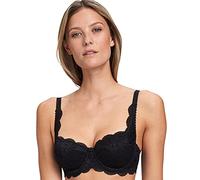 Susa Soutien-Gorge Push-up à Armatures avec Bonnets particulièrement volumineux au Design Simple pour Un décolleté époustouflant, Noir, 110C