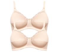 Susa Topsy Lot de 2 Soutien-gorge sans armatures en coton 9477 90-115 A-F