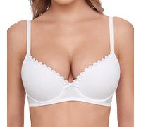 Susa Wiesn-Zauber Dirndl-BH 8025 mit Push-Up-Schalen, Soutien-Gorge Femme Blanc 90A (taiile fabricant 75A)