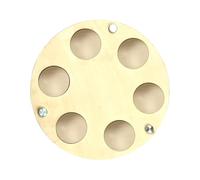 susaa 1 Ensemble de Présentoirs de Présentation de Tee-Shirt de Golf, Présentoir, Support de Balle de Golf, Fourniture de Balle Molle, Présentoir en Bois, Nid d'abeille C