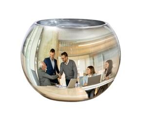 susaa 6" Miroir Convexe Vase à Surveiller Derrière Vous Miroir de Bureau Rétroviseur Moniteur