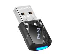 susaa Adaptateur USB WiFi 6 AX900 900 Mbps Bluetooth 5.4 Dongle USB 2 en 1 Récepteur WLAN sans 2,4G 5G pour Win10&Win11