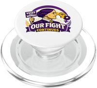 Susan B Anthony Our Fight Continues Suffrage Féministe PopSockets PopGrip pour MagSafe