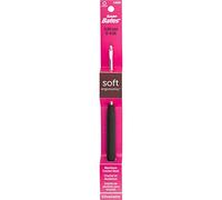 Susan Bates Silvalume Crochet en aluminium avec poignée souple 14 cm Taille E4/3,5 mm