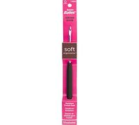 Susan Bates Silvalume Soft Handle Aluminum Crochet Hook 5.5"-Size G6/4mm