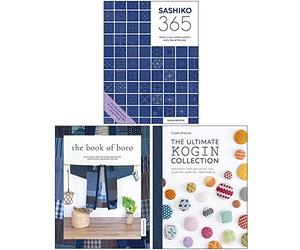Susan Briscoe Collection Ensemble de 3 livres (Sashiko 365, Le Livre de Boro, The Ultimate Kogin Collection)