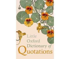 Susan Ratcliffe Little Oxford Dictionary of Quotations (Relié)