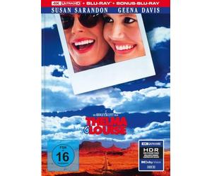 Susan Sarandon;Geena Davis;Brad Pitt;Harvey Keitel - Thelma & Louise (Mediabook) (4k Uhd) [Blu-ray]